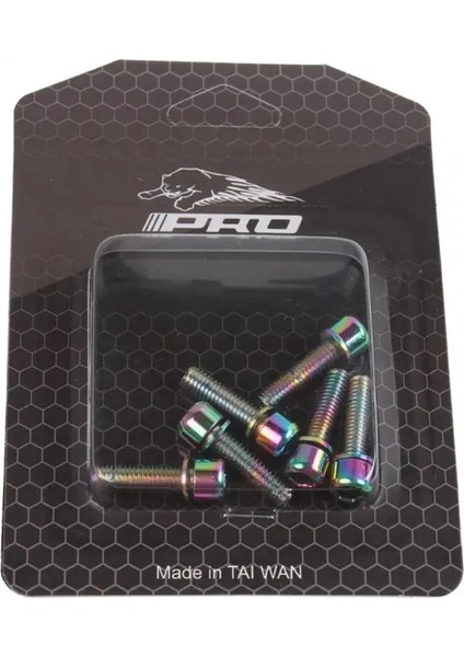 Renkli Stil Bisiklet Gidon Kök Vida Titanyum Kaplama Vidalar M5 * 18MM Mtb Dağ Yolu Sabit Dişli Mili Yükseltici Cıvatalar Bisiklet Aksesuarları (Yurt Dışından)
