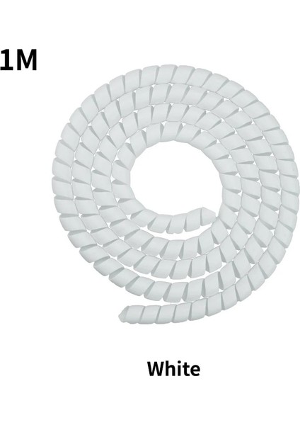 Beyaz Stil E-Bisiklet Scoot Kablo Sarıcı Koruyucu Hat Organizatör Xiaomi M365 Kablo Koruyucu Tel Koruma Sarma Borusu Sarma (Yurt Dışından)