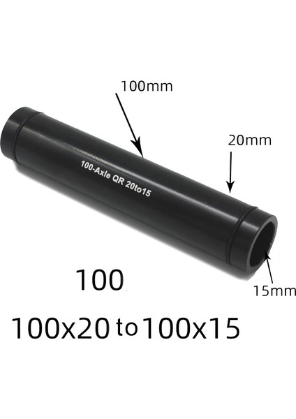 100 mm 20 Ila 15 mm Stili 1 Adet Mtb Bisiklet Varil Mili Dağ Bisikleti Hru Akslar Hru Aks Adaptörü Çatal Alüminyum Alaşım Bisiklet (Yurt Dışından) modelleri