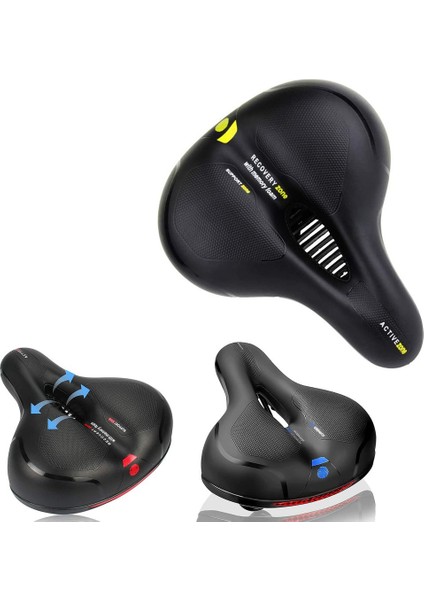 A-5 Stili Yansıtıcı Şok Emici Içi Boş Bisiklet Selesi Mtb Bisiklet Koltuğu Nefes Alabilir Yağmur Geçirmez Bisiklet Yolu Dağ Bisikleti Aksesuarı (Yurt Dışından) indirimleri