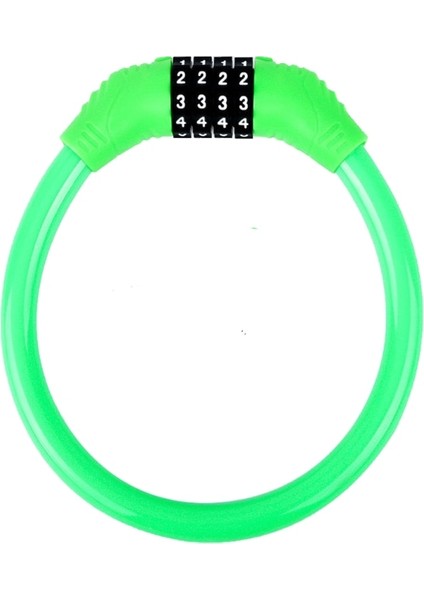 Turuncu Tarzı Scooter Için Bisiklet Zinciri Kilidi Motosiklet Bisiklet Kilidi Kablosu 4 Haneli Şifre Kombinasyonu (Yurt Dışından) fırsatları