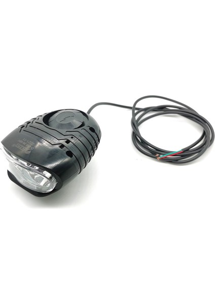 Boynuz Tarzı Lamba 24V 36V 48V 60V 72V E-Bike 2 In 1 Işık Boynuzlu Bisiklet Lambası LED Kartal Göz Far Mtb E Bike D-016 (Yurt Dışından)