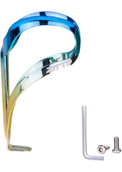 No.1 Tarzı Ztto Bisiklet Su Bardak Tutucu Degrade Renk Yol Bisikleti Alüminyum Alaşımlı Şişe Kafesi Ikili Pozitif Açılış Şişe Kafesi (Yurt Dışından)