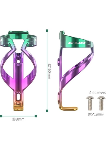 Mavi Altın Mor Tarzı Gub 06 Su Şişesi Kafesi Hafif Içecek Desteği Bisiklet Şişesi Tutucu Kabak Dağı Bardak Rafı Bisiklet Su Tepsisi Bisiklet Ekipmanları (Yurt Dışından) modelleri