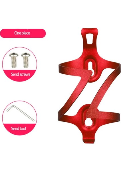 B Tarzı Dayanıklı 3D Bisiklet Su Şişesi Tutucu Ultra Hafif Alüminyum Alaşımlı Bisiklet Kupası Şişe Kafesi Raf Bisiklet Bisiklet Aksesuarı Yeni (Yurt Dışından)