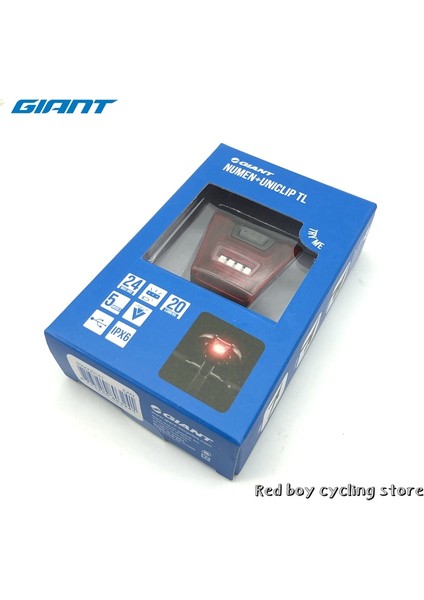 Unıclıp Tl Mount Stili Dev Resmi Numen+Unıclıp Tl Entegre Yastıklı Arka Lamba Akıllı Indüksiyon Su Geçirmez USB Şarj Çamurluk (Yurt Dışından)