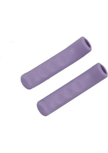 Mor 1 Çift Tarzı Bisiklet Aksesuarları Için 1 Çift Kilitler Fren Silikon Kol Evrensel Fren Kolu Bisiklet Vücut Koruma Kapağı Aksesuarları (Yurt Dışından)