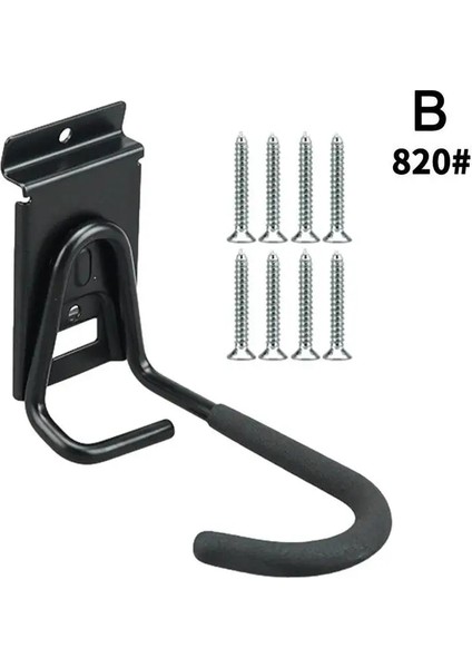 B Tarzı Bisiklet Metal Kanca Garaj Bisiklet Rafı Kapalı Dağ Park Rafı Taşınabilir Yol Bisiklet Aksesuarları Z1V8 (Yurt Dışından)