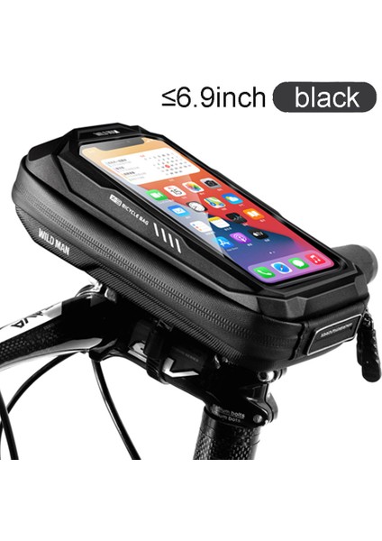 B00X3-WHITELOGO Stili Bisiklet Motosiklet Telefon Tutacağı Su Geçirmez Kılıf Bisiklet Telefonu Çantası iPhone Samsung Mobil Için Stand Desteği Telefon Tutacağı Kapak (Yurt Dışından)