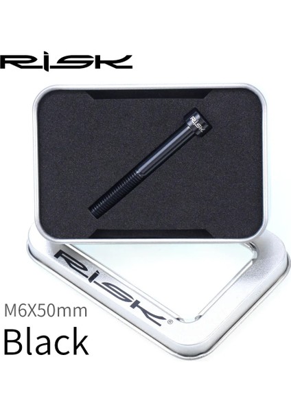 M6X50MM Siyah Stil Rısk Titanyum Cıvatalar M6 x Alyan Anahtarı Mtb Yol Bisikleti Konik Başlı Vida Bisiklet Kulaklık Kapağı Sabitleme Cıvataları Gökkuşağı Altın (Yurt Dışından)