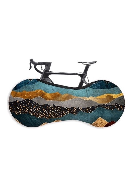 No.4 Tarzı Bisiklet Koruyucu Kapak Mtb Yol Bisikleti Koruyucu Çizilmeye Dayanıklı Tekerlekler Önlemek Çerçeve Dağ Saklama Çantası Aksesuarları (Yurt Dışından)