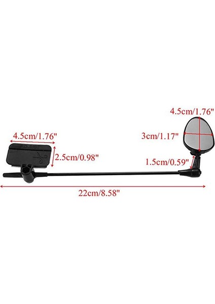 Ayna Stili Univesal Pro Kask Bisiklet Aynası Ayarlanabilir Bisiklet Mtb Yol Bisikleti Bisiklet Dikiz Aynası Bisiklet Aksesuarları (Yurt Dışından) modelleri