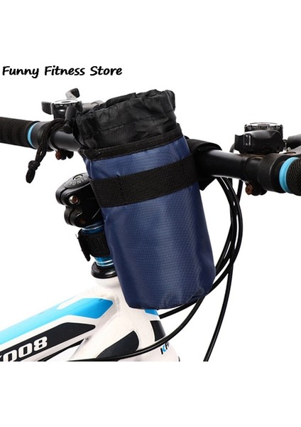 Bir Stil Su Şişesi Tutacağı Çanta Bisiklet Yalıtım Bardağı Içecek Tutucular Kafes Bisiklet Ön Gidon Asılı Kese Drinkware Saklama Torbaları Yeni (Yurt Dışından) fiyatları