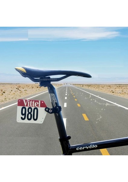 Bisiklet Yolu Plaka Stili Dıy Seatpost Mtb Bisiklet Triatlon Yarış Plaka Montaj Tutucu Vittel Plaka Kart Braketi Yuvarlak Aero O V Seatpost Için (Yurt Dışından)