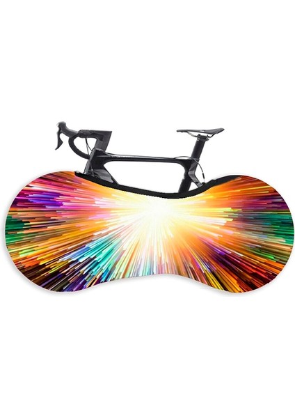 Renkli7 Tarzı L 27.5-29 Bisiklet Koruyucu Kapak Mtb Yol Bisikleti Koruyucu Dişli Anti-Toz Tekerlekler Çerçeve Kapak Çizilmeye Dayanıklı Saklama Çantası Bisiklet Aksesuarları (Yurt Dışından)