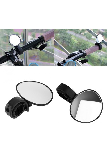 Bir Stil Ayarlanabilir Bisiklet Dışbükey Dikiz Aynası Mtb Yol Gidon Arka Göz Bisiklet Dikiz Aynaları Bisiklet Aynası Bisiklet Güvenlik Aracı (Yurt Dışından)