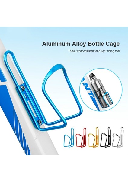 Gümüş Tarzı Alüminyum Alaşımlı Bisiklet Şişe Tutucu Mtb Hafif Aşınmaya Dayanıklı Yol Bisikleti Su Kafesi Adaptörü Bisiklet Aracı Teneke Kutu (Yurt Dışından) fiyatları