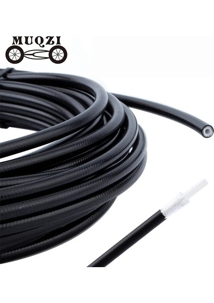 Siyah Stil Muqzı Bisiklet Hidrolik Disk Fren Yağı Tüp Boru Mtb Yol Bisikleti 5mm Boru Örgülü Fren Kablosu Hortum Tüpü Bağlantıyı Değiştirin (Yurt Dışından) fiyatları