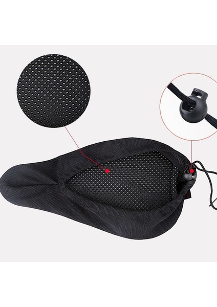 Kırmızı Stil Bisiklet Koltuğu 3D Yastık Kapakları Bisiklet Eyer Koltuk 3 Renk Erkekler Kadınlar Kalın Yumuşak Bisiklet Koltuğu Stereo Sünger Koruyucu Örtüsü (Yurt Dışından) fiyatları
