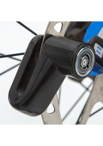Kırmızı Stil Ağır Hizmet Tipi Motosiklet Dağ Bisikleti E-Bike Disk Fren Güvenliği Hırsızlığa Karşı Kilit Mtb Bisiklet Fren Disk Kilidi Bisiklet Aksesuarları (Yurt Dışından)