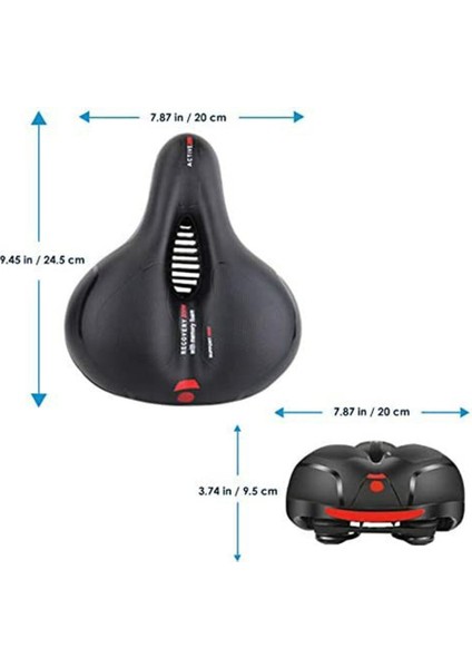 A-4 Stili Yansıtıcı Şok Emici Içi Boş Bisiklet Selesi Mtb Bisiklet Koltuğu Nefes Alabilir Yağmur Geçirmez Bisiklet Yolu Dağ Bisikleti Aksesuarı (Yurt Dışından) fırsatları