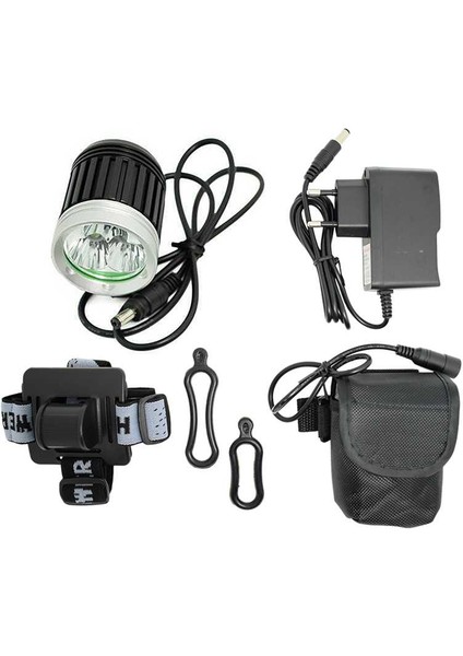 Kafa Bandı Stili ile 5000 Lümen Xml T6 LED Bisiklet Işık Fener Yol Dağ Bisikleti Far Bisiklet Ön Lamba Pil El Feneri + Şarj Cihazı (Yurt Dışından)