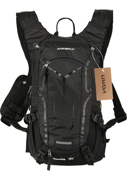 Siyah Katı Stil Lixada Bisiklet Bisiklet Sırt Çantası Yağmurluk ile 18L Su Geçirmez Lage Kapasiteli Bisiklet Çantası Mtb Dağ Bisikleti Nemlendirme Sırt Çantası (Yurt Dışından)