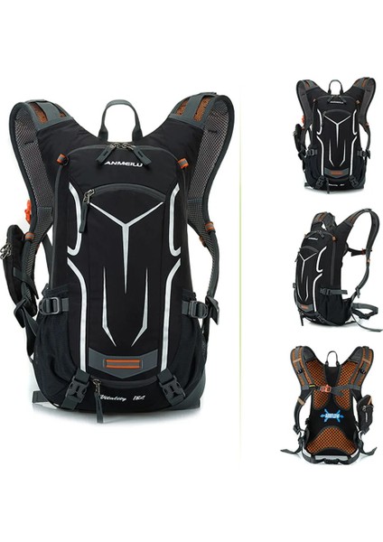 Siyah Katı Stil Lixada Bisiklet Bisiklet Sırt Çantası Yağmurluk ile 18L Su Geçirmez Lage Kapasiteli Bisiklet Çantası Mtb Dağ Bisikleti Nemlendirme Sırt Çantası (Yurt Dışından) fiyatları