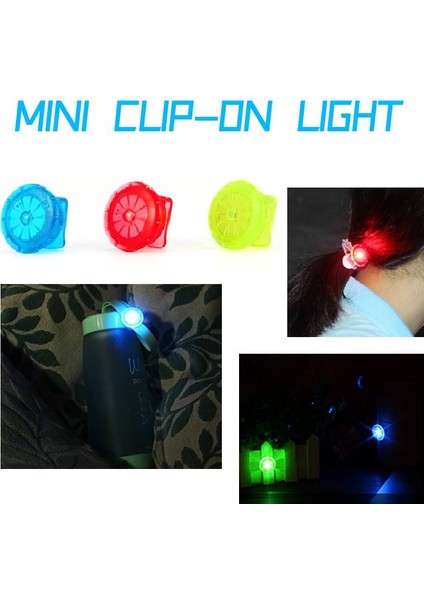 No.2 Tarzı 3 Renk LED Güvenlik Işık Klipsi Strobe Koşu Koşucular Için Koşu Işıkları Köpekler Bisikletler Yürüyüş Koşu Gece Uyarı Işığı Klipleri (Yurt Dışından)