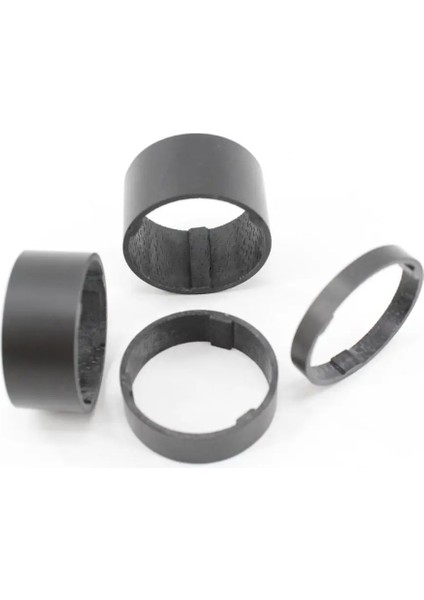 4 Adet Yeni Ultra Hafif Yol Bisikleti Mat Ud Tam Karbon Fiber Kulaklık Yıkayıcı Dağ Bisikleti Sapı Karbon Ayırıcı Mtb (Yurt Dışından) modelleri