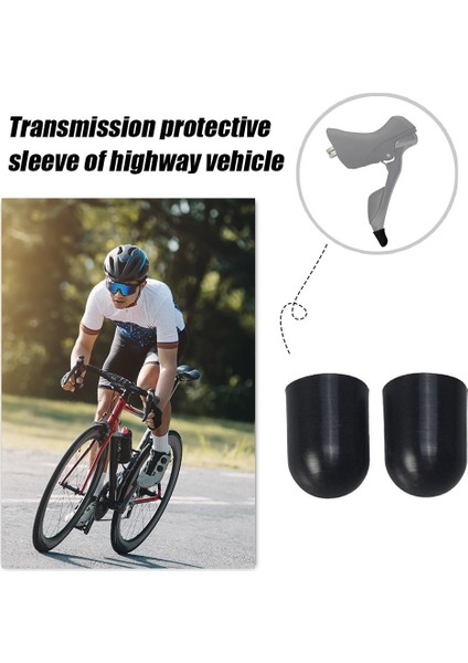 No.4 Tarzı 1 Çift Silikon Yol Bisikleti Bisiklet Attırıcı Vites Fren Kolu Koruyucu Kapak Kapağı Çizilmez Sürme Fren Kolu Kol (Yurt Dışından) fırsatları