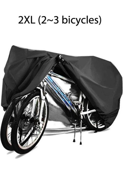 190T Tarzı Xxl Bisiklet Koruyucu Kapak Su Geçirmez Bisiklet Örtüsü Açık Güneşlik Uv Toz Geçirmez Güneş Işığı Örtüsü D Iki Bisiklet Aksesuarları (Yurt Dışından) fiyatları