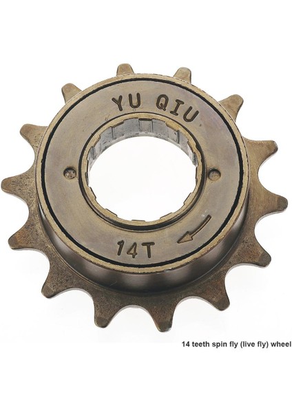 14T 34MM Stili T Diş mm Tek Hızlı Bisiklet Filibir Volan Dişli Dişli Çelik Bisiklet Aksesuarları (Yurt Dışından)