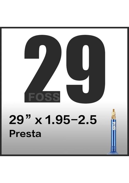 29X1.95-2.5 Fv Stili Foss Bisiklet Iç Tüp I Tüp Yol Bisikleti Mtb Dağ Katlanır Bisiklet Tpe Kauçuk Tüp Tayvan (Yurt Dışından)
