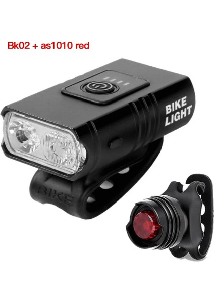 A03 Stili T6 LED Bisiklet Işık 10W 1000LM USB Şarj Edilebilir Güç Göstergesi Mtb Dağ Yol Bisikleti Ön Lamba El Feneri Bisiklet Ekipmanları (Yurt Dışından)