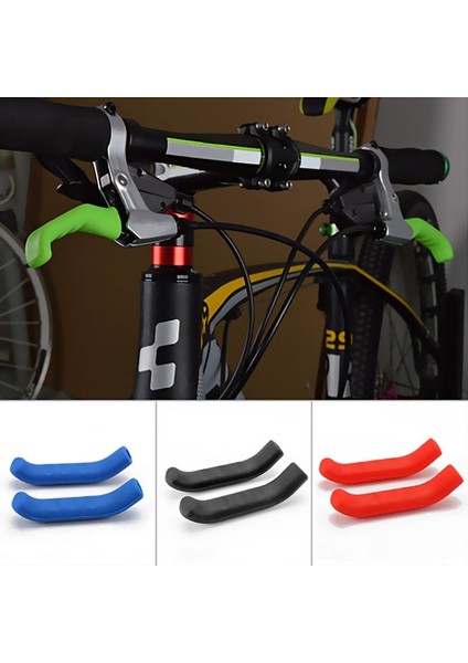 Gri Tarzı 1 Çift Dağ Bisikleti Gidon Kavrama Wrap Bisiklet Fren Kolu Kaymaz Silikon Kapak Koruyucu Çıkarılabilir Gidon Kavrama Kapağı (Yurt Dışından) fiyatları