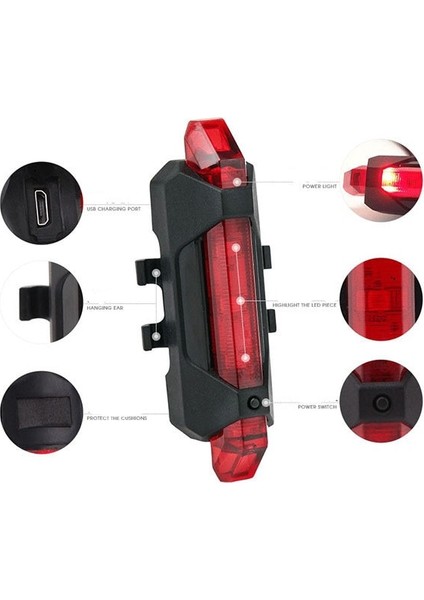 Kırmızı Stil Uyarı LED Şerit El Feneri Çubuk Lambası Xıaomı M365 Elektrikli Scooter M365PRO Gece Bisiklete Binme Güvenlik Dekoratif Işık Scooter (Yurt Dışından) fırsatları