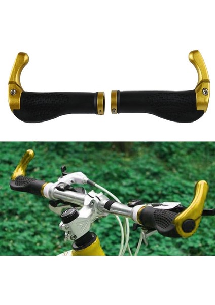 Siyah 2 Tarzı Kaymaz Bisiklet Sapları Ergonomik Mtb Dağ Bisikleti Alüminyum Kauçuk Gidon Sapları Bisiklet Kilitleme Uçları Gidon Kapağı Parçaları (Yurt Dışından) fırsatları