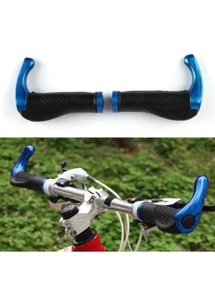 Siyah 2 Tarzı Kaymaz Bisiklet Sapları Ergonomik Mtb Dağ Bisikleti Alüminyum Kauçuk Gidon Sapları Bisiklet Kilitleme Uçları Gidon Kapağı Parçaları (Yurt Dışından) indirimleri