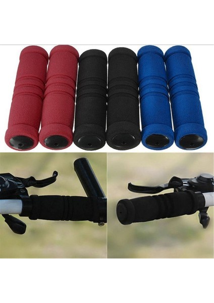 Mavi Stil 1 Çift Bisiklet Bisiklet Sapları Motosiklet Mtb Dağ Yarışı Sünger Bisiklet Gidon Kavrama Bisiklet Gidon Aksesuarı Için Kapakları (Yurt Dışından) fırsatları