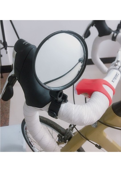 Küçük Daire Stili Evrensel Bisiklet Bisiklet Bisiklet Mtb Ayna Gidon Geniş Açı Dikiz Dikiz Bisiklet Aksesuarları Bisiklet Kask Aynası (Yurt Dışından) indirimleri
