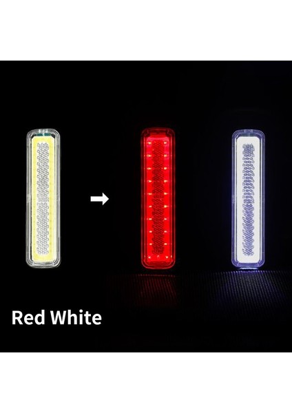Kırmızı Beyaz Stil LED Bisiklet Işıkları USB Şarj Edilebilir Arka Işık Bisiklet Bisiklet Lambası Yol Mtb Bisiklet Arka Lambası Spor Koşu Latern (Yurt Dışından)