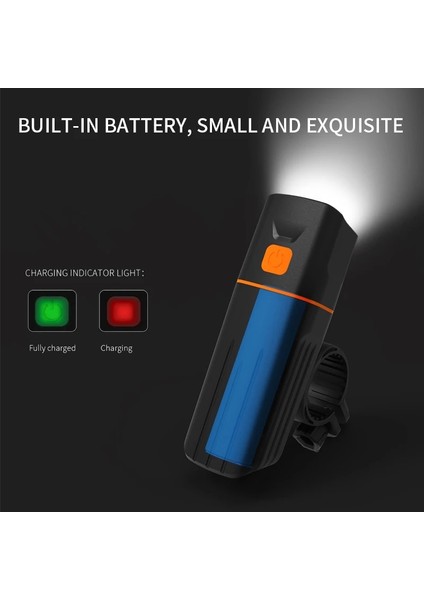3L2-2400MAH Stili Natfıre Ntkah Bisiklet Işıkları Bisiklet LED Işık Çalışma Süresi 10+ Saat USB Şarj Edilebilir Mtb Ön Lamba Far Olarak El Feneri (Yurt Dışından)