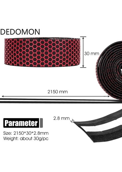 Mavi Stil Bisiklet Gidon Bandı Yol Bisikleti Kaymaz Silika Jel Eva Şok Emme Gidon Bar Bandı Bisiklet Sargı Uç Tapası Mtb Gidon (Yurt Dışından) indirimleri