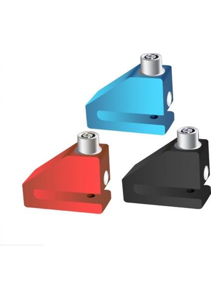 Kırmızı Stil Bisiklet Disk Fren Kilidi Motosiklet Hırsızlığa Karşı Güvenlik Tekerlek Disk Kilidi Taşınabilir Scooter Mini Disk Rotor Kilidi Bisiklet Aksesuarları (Yurt Dışından)