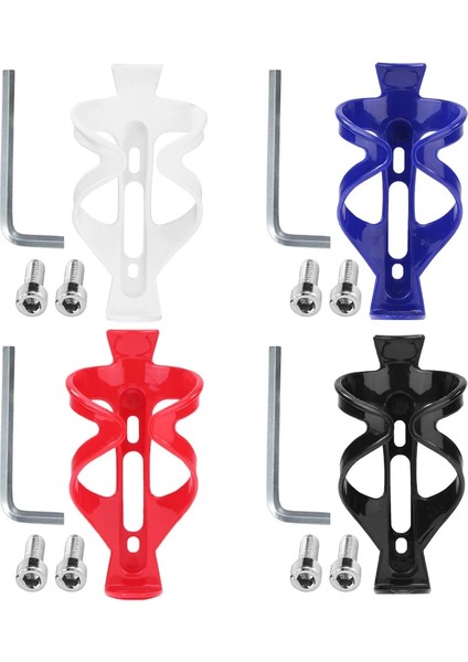 Kırmızı Stil Dağ Bisikleti Şişe Rafı Pc Plastik Şişe Kafesi Mtb Su Bardağı Montaj Kafesi Içecek Bardak Tutucu Raf Sürme Ekipmanları (Yurt Dışından) indirimleri