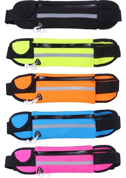 Pembe Tarzı Su Geçirmez Spor Bel Çantası Fitness Koşu Açık Hava Çok Fonksiyonlu Mini Bel Çantası Hafif Taşınabilir Alan Büyük Unisex (Yurt Dışından) modelleri