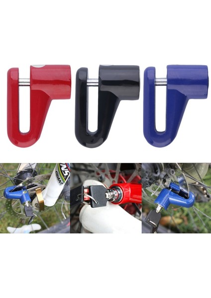 Kırmızı Stil Hırsızlık Önleyici Disk Fren Rotor Kilidi Scooter Için Güvenlik Hoverboard Bisiklet Bisiklet Motosiklet Yeni Varış (Yurt Dışından) modelleri