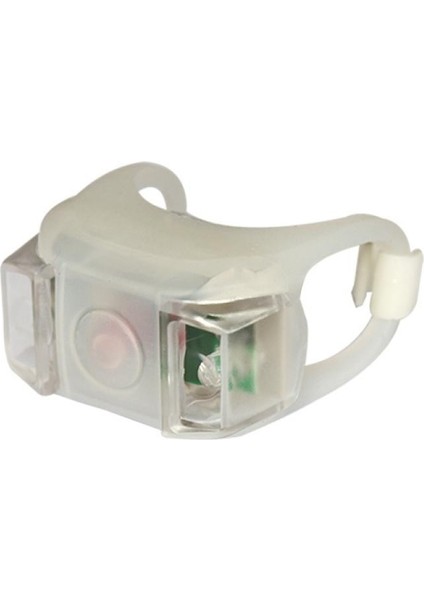 Yeşil-Yeşil Işık Stili Mini Brillant Su Geçirmez Silikon Bisiklet Bisiklet Bisiklete Binme Uyarı Işığı LED Ön Işık Arka Kuyruk Lambası Renkli Işık (Yurt Dışından) indirimleri