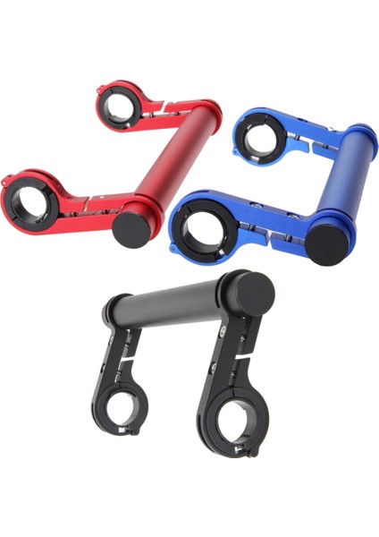 Mavi Genişletici Montaj Stili 20CM Karbon Tüp Bisiklet Gidon Genişletici Dağı Dağ Mtb Bisiklet Bisiklet Far Braketi Lamba El Feneri Tutucu Aksesuar (Yurt Dışından) fiyatları